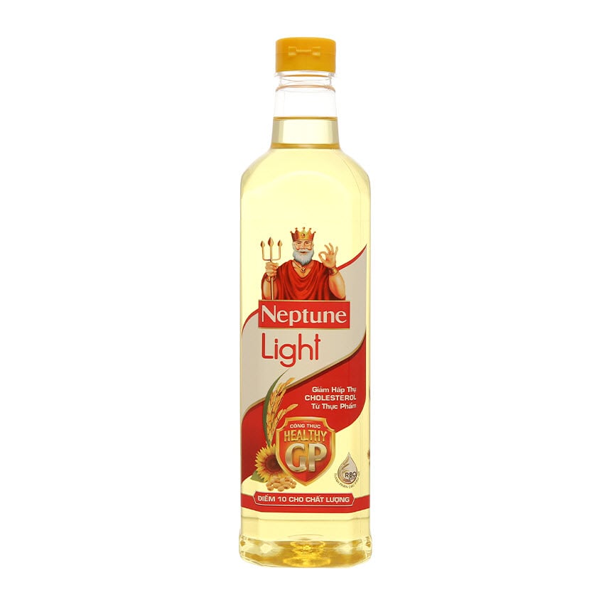 Neptune Light Cooking Oil 1 Liter Bottle