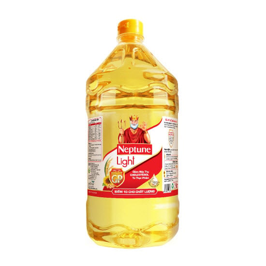 Neptune Light Cooking Oil 2 Liter Bottle