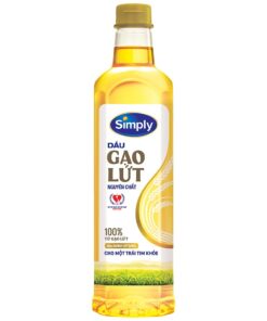 Dầu gạo lứt chai 1 lít Simply